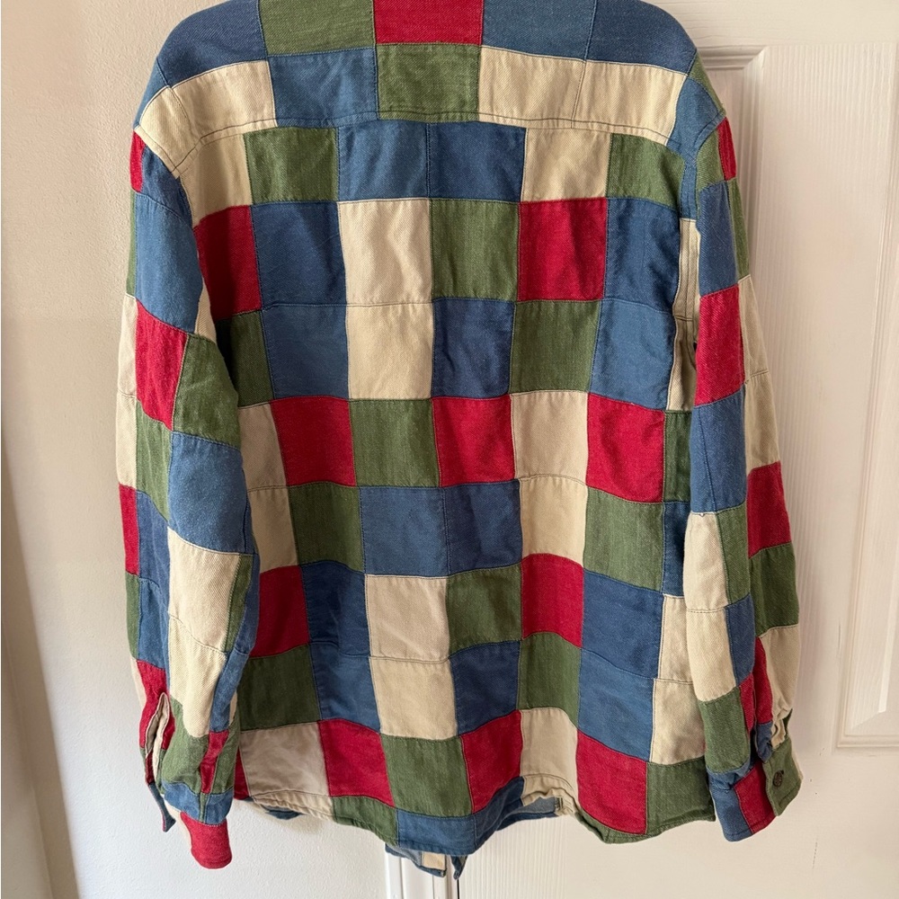 David Brooks Women’s Multicolor Patchwork Like Bu… - image 3